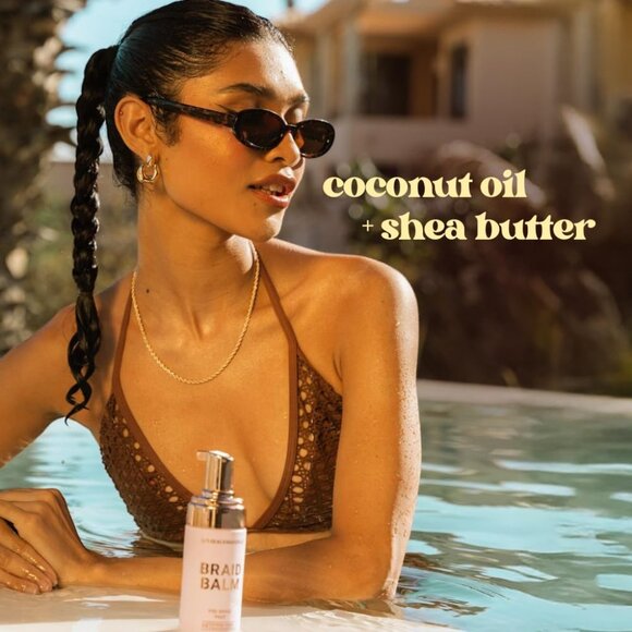 Beachwaver Braid Balm Pre-Braid Prep - Full Size 4 Fl Oz | Frizz-Taming Primer F - Picture 6 of 12